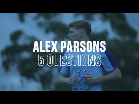 ALEX PARSONS | 5 Questions