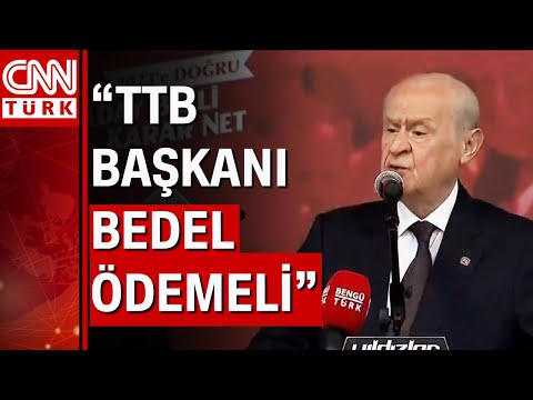 Bahçeli'den kimyasal silah