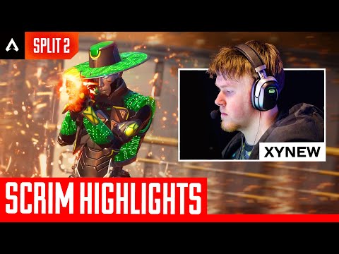 Apex Pros Making INSANE Plays with NEW SEER! | ALGS Scrim Highlights