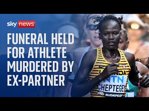 Funeral held for murdered Olympic athlete Rebecca Cheptegei
