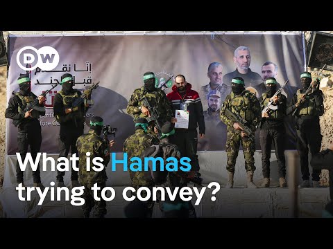 Hamas frees three Israeli hostages in heavily staged event | DW News