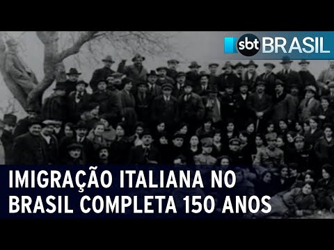 Imigração italiana no Brasil completa 150 anos | SBT Brasil (21/02/24)