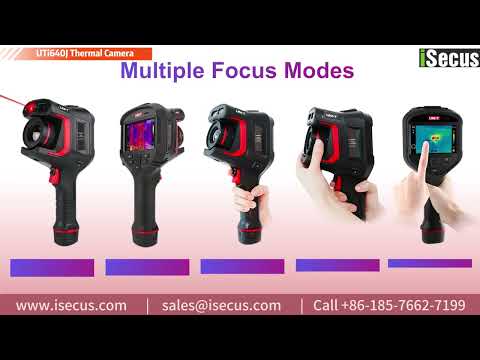 UTi640J Handheld Thermal Camera 640x480 Supports WiFi Video Recording Laser Touch Screen