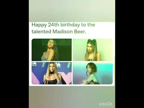 Happy 24th birthday to the talented Madison Beer.