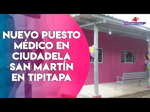 MINSA inaugura Puesto Médico Ciudadela San Martín en Tipitapa