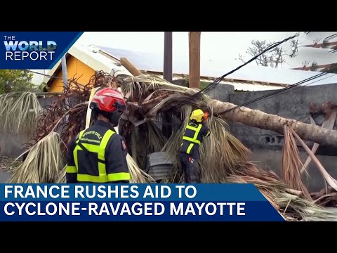 France Rushes In Aid After Cyclone Ravages Mayotte
