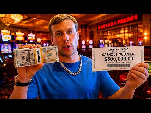 The UNSTOPPABLE $500,000 Run at Caesars Palace!