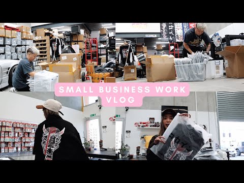 DAY AT WORK | ORGANISING NEW STOCK!