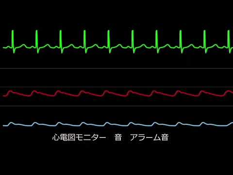 〈フクダ電子〉心電図モニター 音 アラーム音