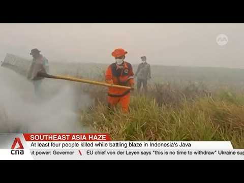 Haze: At least 4 people killed while battling blaze in Indonesia's Java
