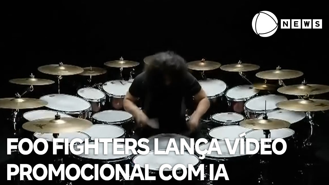 Foo Fighters lança vídeo promocional bem humorado com uso de IA