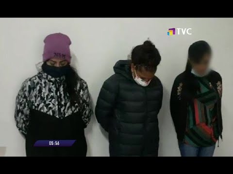 Banda delictiva de mujeres fue desarticulada en el Norte de Quito