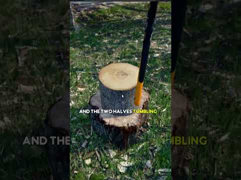 Firewood Splitting Simulator is a browser physics toy where you swing an axe and split logs