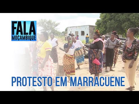 Distrito de Marracuene: Moradores de Mumemo 1 bloqueiam circulação de camiões @PortalFM24