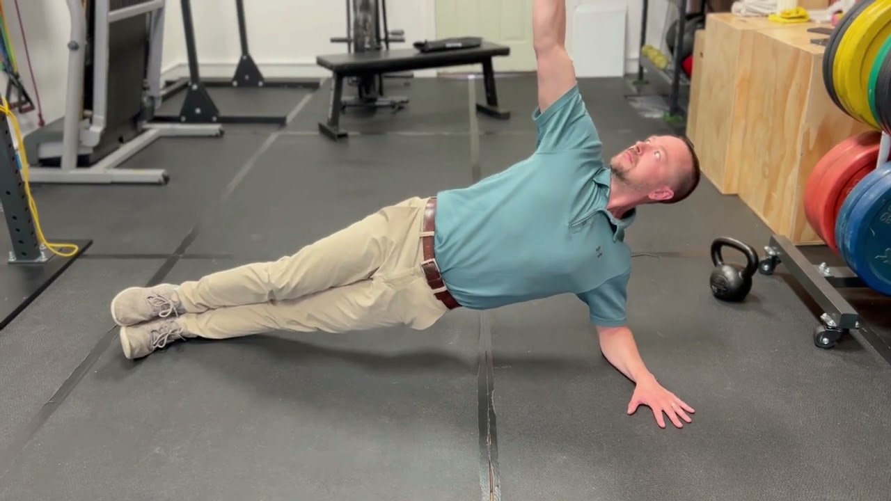 How to Perform a Long Lever Side Plank [Improve Core Strength] Mt