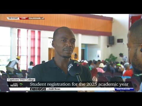 2025 Academic Year | Registrations continue at Capricorn TVET College