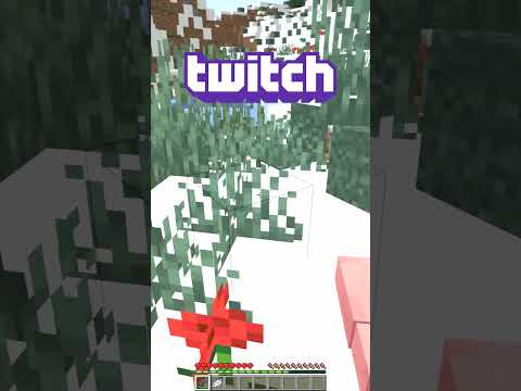 Twitch VS YouTube в Майнкрафт #shorts