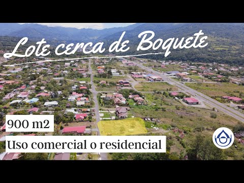 Lote residencial / comercial cerca a la vía Boquete y a 3 minutos de Bajo Boquete. 6981.5000