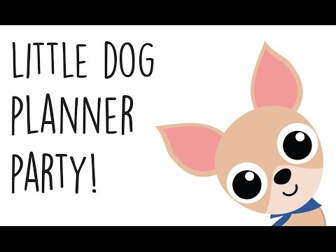 Little Dog Planner Party!