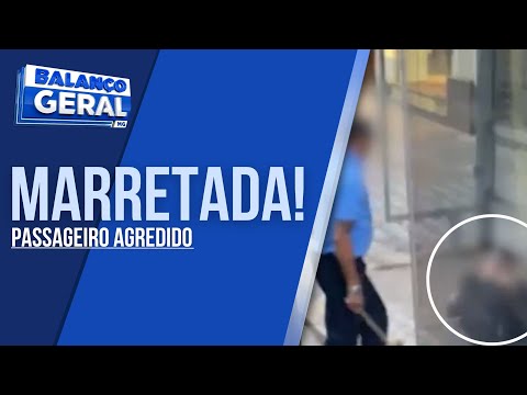 PASSAGEIRO DE ÔNIBUS É AGREDIDO COM MARRETA PELO MOTORISTA EM POÇOS DE CALDAS