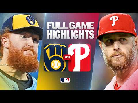 밀워키 브루어스 vs 필라델피아 필리스: 공식 풀 경기 하이라이트 (9월 23일) | 2026 MLB 시즌