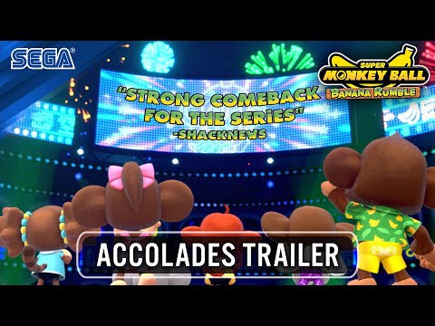 Super Monkey Ball Banana Rumble - Accolades Trailer