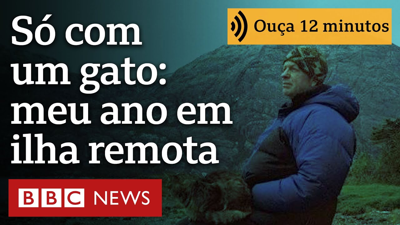 ‘O que aprendi ao viver um ano sozinho com um gato em uma ilha remota’