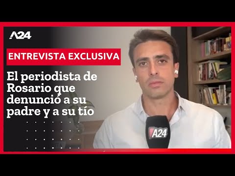 Entrevista completa a Juan Pedro Aleart, el periodista de Rosario que denunció a su padre y a su tío