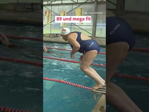 Chile: 89-jährige Chilenin ist Schwimmchampion!