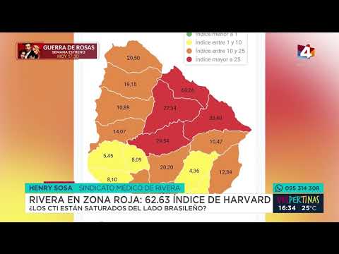 Vespertinas - Uruguay en zona roja; Rivera ardiendo