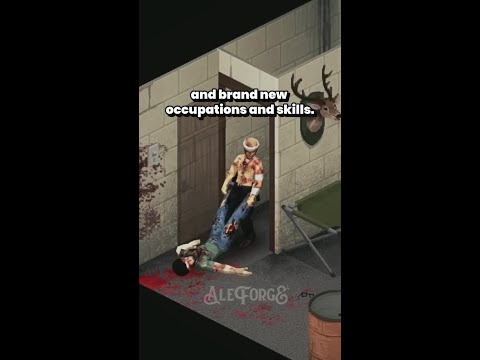 Surviving the Apocalypse: Crafting with the Latest Project Zomboid Update! #projectzomboid #shorts