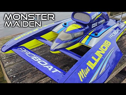 Proboat Miss Illinois U-34 : l'hydroplane RC qui impressionne
