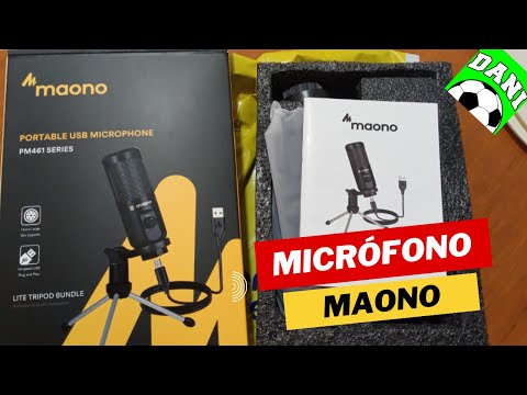 Compre el Micrófono Maono AU-PM461TR condensador cardioide negro , 6º más vendidos en MercadoLibre