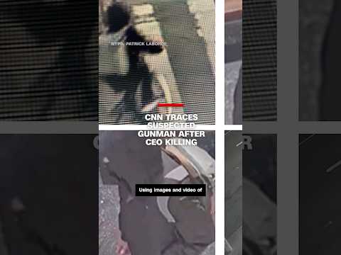CNN traces suspected gunman after CEO killing