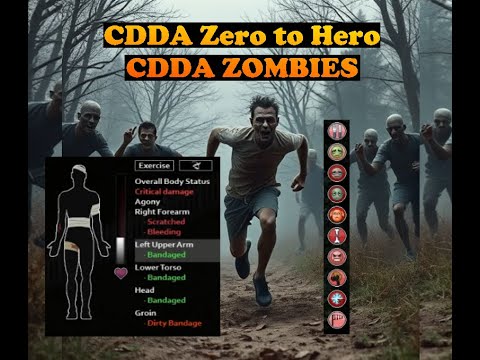 ⚔️ [PZ?] CDDA Zeero to Hiroshima + CDDA Zombies Challenge ☠️