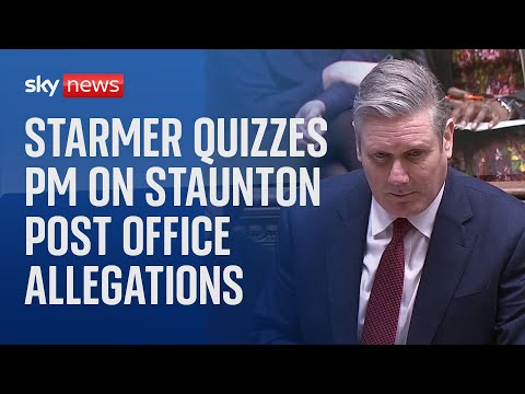 Post Office Scandal: Starmer says Badenoch put PM in 'tricky situation' l PMQs