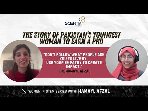 The Inspiring Journey of Pakistan’s Youngest Woman to Earn a PhD: Dr Hamayl Afzal| Women in Science