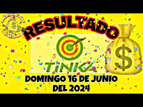 RESULTADOS TINKA DEL DOMINGO 16 DE JUNIO DEL 2024 S/6,269,684//LOTERÍA DE PERÚ