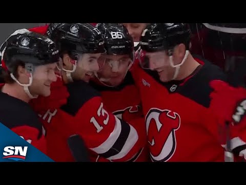 Devils Jack Hughes Goes Upstairs For Sweet OT Winner vs. Avalanche