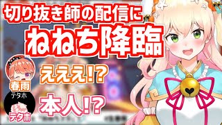 【桃鈴ねね】切り抜き師の配信に降臨！限界化する切り抜き師達まとめ【春雨さん/切り抜きテタホさん】