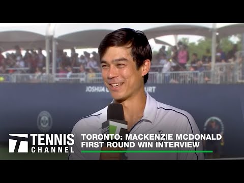 Mackie McDonald Discusses Partnership With Ben Shelton; Toronto 1R Win