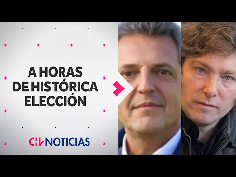 A HORAS DE ELECCIONES: Encuestas dan leve ventaja a Javier Milei - CHV Noticias