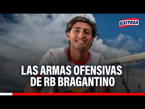 🔴🔵Las armas ofensivas de RB Bragantino: José Herrera y Fernandinho crearían peligro por los extremos