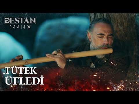 Alpagu Han tütek üflüyor - Destan 8. Bölüm