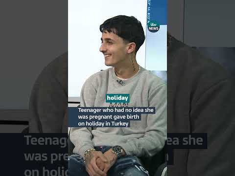 Iona Miller didn't know she was eight months pregnant when she went to Turkey with her mum #itvnews