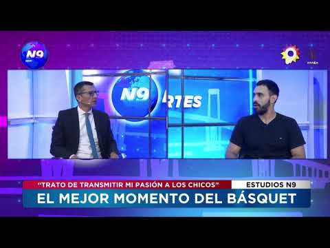 EL MEJOR MOMENTO DEL BÁSQUET  - NOTICIERO 9