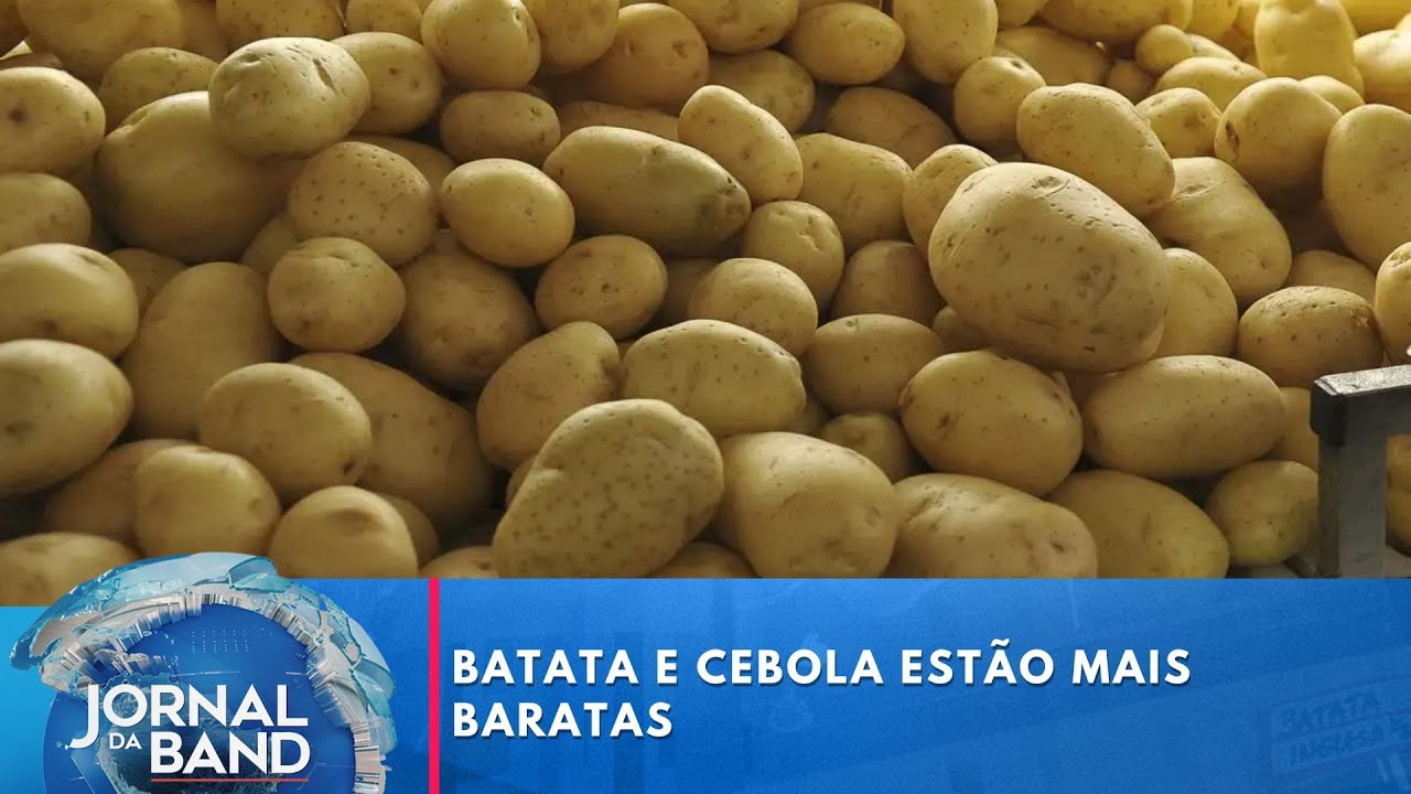 Batata e cebola estão mais baratas | Jornal da Band