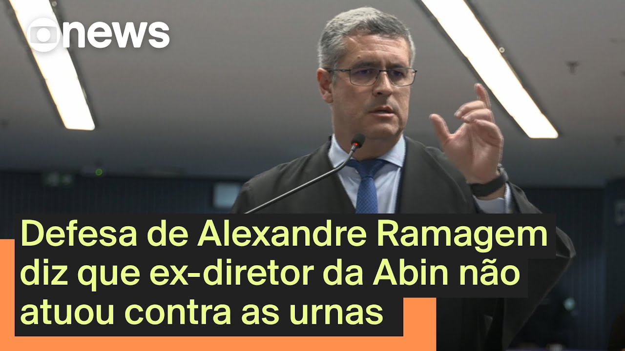 Alexandre Ramagem não atuou na construção de mensagem de descrédito às urnas afirma advogado