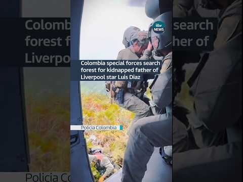 Luis Diaz’s parents were kidnapped on Saturday #itvnews #news #liverpool #colombia #luisdiaz