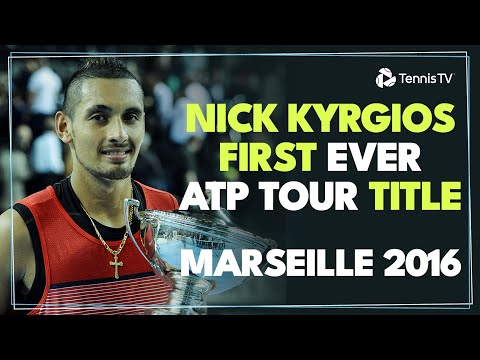 Nick Kyrgios' First Ever ATP Tour Title! | Marseille 2016 Final Highlights